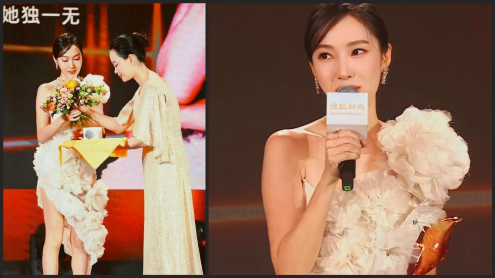 Tampil Mempesona, Jessica Bawa Pulang Penghargaan Fashionista di Sohu Fashion Awards