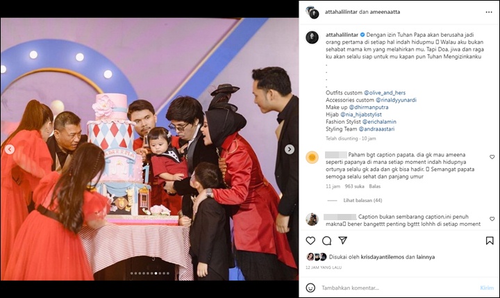 Atta Mau Jadi Orang Pertama yang Ada di Momen Indah Ameena, Ortu Gen Halilintar Kena Sentil