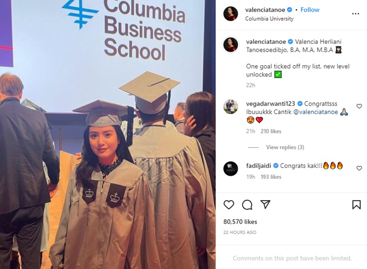 Kevin Sanjaya Bangga Valencia Tanoesoedibjo Diwisuda dan Raih Gelar Mentereng