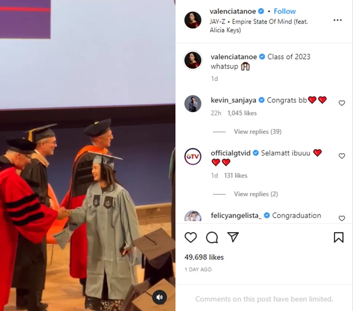 Kevin Sanjaya Bangga Valencia Tanoesoedibjo Diwisuda dan Raih Gelar Mentereng
