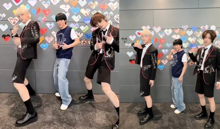 Beda Tinggi Jimin BTS Dance Bareng Soobin & Beomgyu TXT Jadi Perbincangan