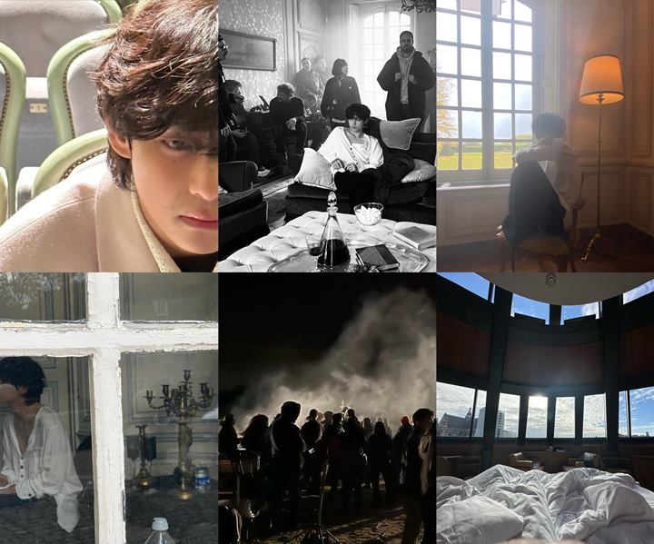 V BTS Tebar Sederet Foto Artistik, Proyek Baru Makin Diantisipasi