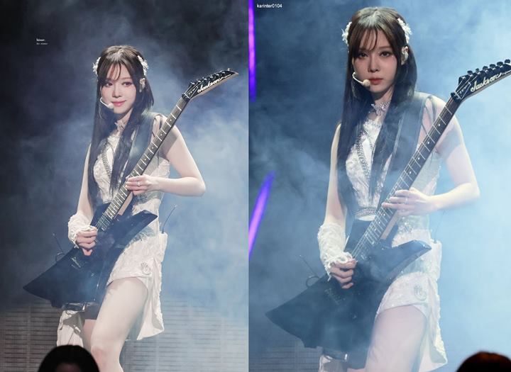 Winter aespa Latihan Gitar Sampai Jari Berdarah, Lakukan Kesalahan di Panggung Konser Winter aespa Latihan Gitar Sampai Jari Berdarah, Lakukan Kesalahan di Panggung Konser