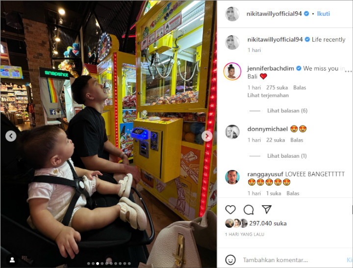 Wajah Putri Titian Bak Vampir, Ekspresi Suami dan Putra Nikita Willy Kompakan - Topik Pagi