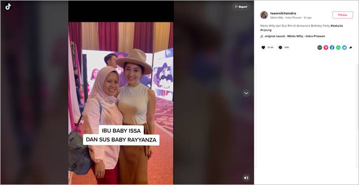Wajah Putri Titian Bak Vampir, Ekspresi Suami dan Putra Nikita Willy Kompakan - Topik Pagi