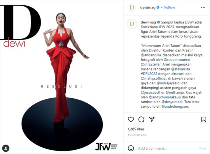 Ariel Tatum Representasikan Roro Jonggrang, Body Bak Gitar Spanyol Bikin Susah Kedip
