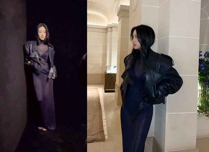 Moon Ga Young Buat Speechless Pakai Gaun Menerawang di Paris Fashion Week 2023