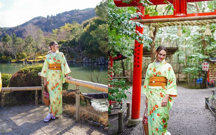Luna Maya Tampil Ala Gadis Jepang, Attitude Sus Rini Bikin Kagum -   Topik Pagi