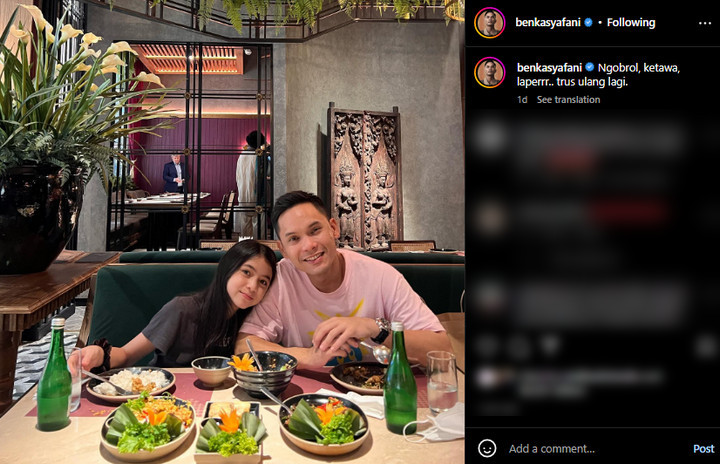 Sienna Putri Marshanda dan Ben Kasyafani