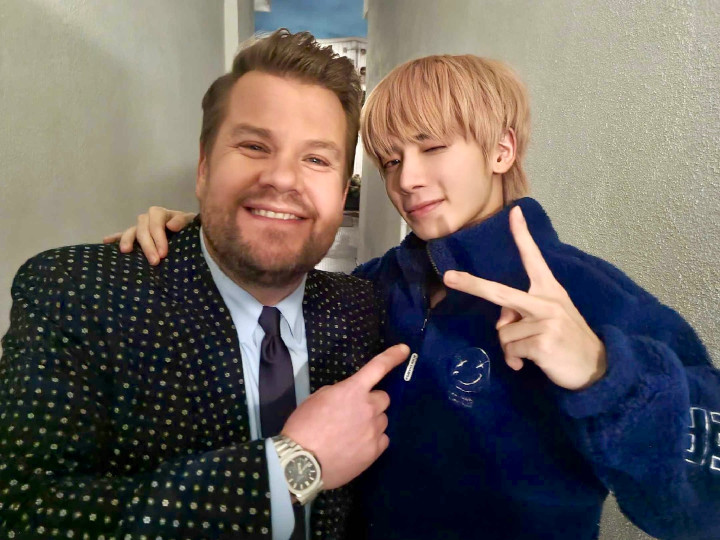  Taehyun TXT Girang Dipanggil James Corden Pakai Nama Inggris, Visual Curi Fokus