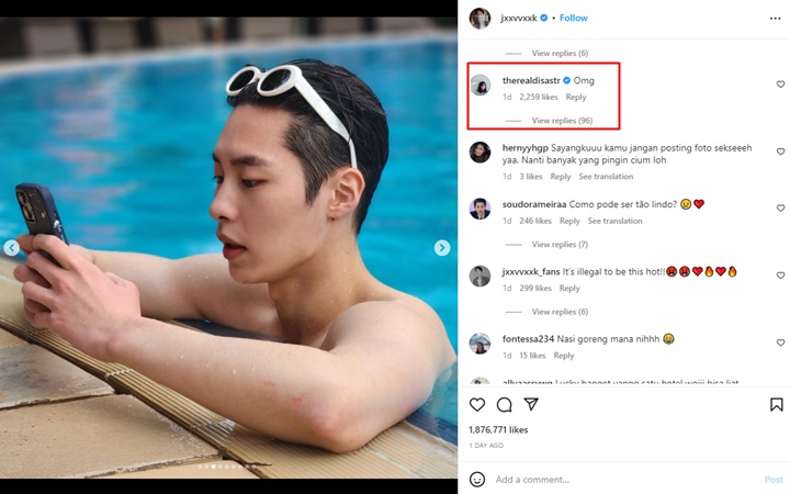 Dian Sastro Histeris Lihat Foto Hot Lee Jae Wook