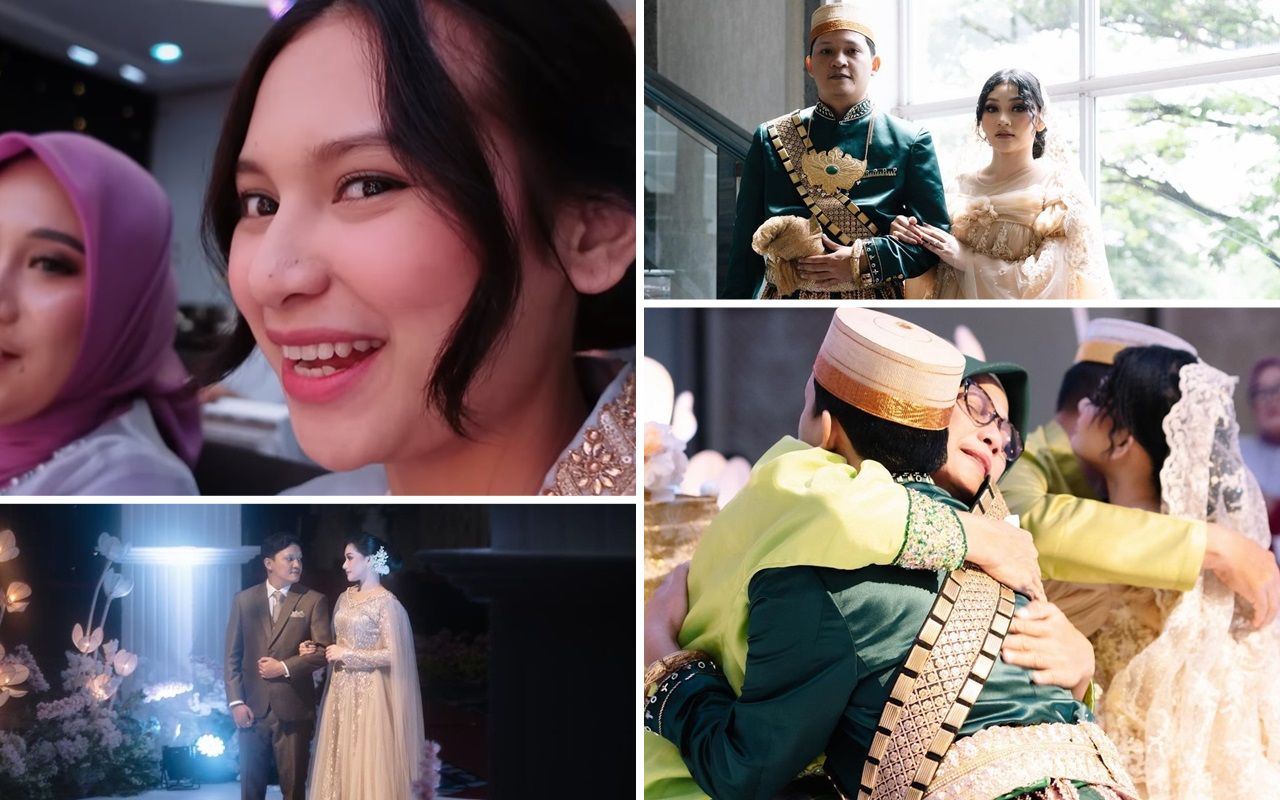 11 Potret Pernikahan Mewah Sinta Mutiara Adik Indah Permatasari Dengan Suami, Kantongi Restu Ibu