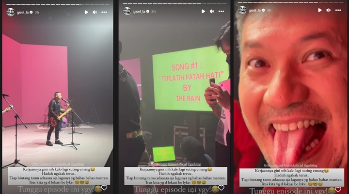 Reaksi Kompak Gisella Anastasia dan Gading Marten Saat Dengar Lagu Soal Mantan Reaksi Kompak Gisella Anastasia dan Gading Marten Saat Dengar Lagu Soal Mantan