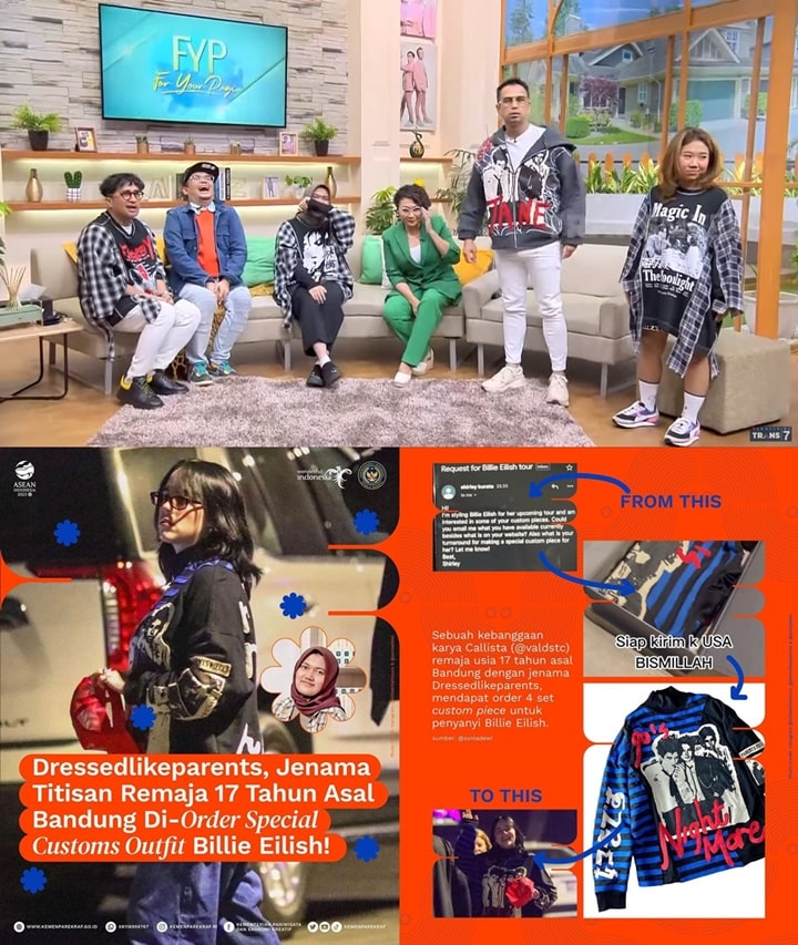 Tiru Gaya Nyentrik Billie Eilish, Kiky Saputri Malah Tampil Menggemaskan
