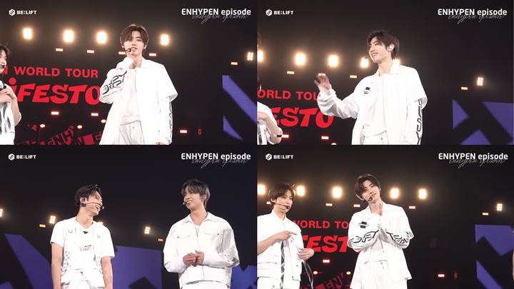 Heeseung Hibur Sunghoon ENHYPEN yang Kesal Suaranya Aneh Selama Konser Akibat Sakit
