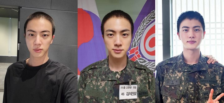 Jin BTS Wamil Makin Tampan, Transformasi Rambut Ingatkan Pada Tokoh Kartun