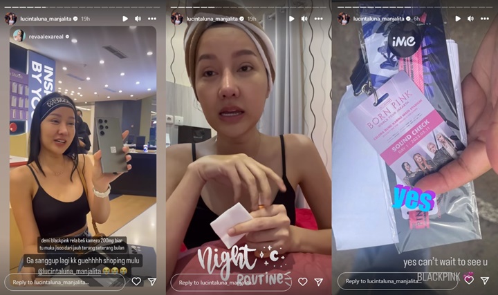 Terniat! Lucinta Luna Bocorkan Sederet Persiapan Jelang Nonton Konser BLACKPINK