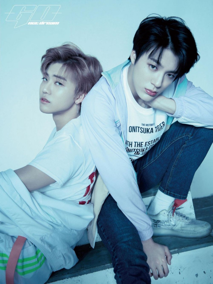 Jeno dan Jaemin NCT Dream Makan Mie Kremes