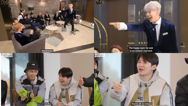 Puncak Komedi, Mingyu Jadi Target Abadi Hoshi SEVENTEEN Tiap Main \'Don\'t Lie\'
