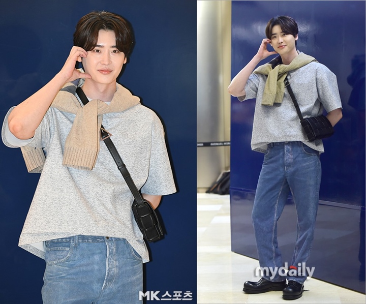 Lee Jong Suk Digoda Jurnalis Korea Saat Muncul di Publik Usai Konfirmasi Pacari IU