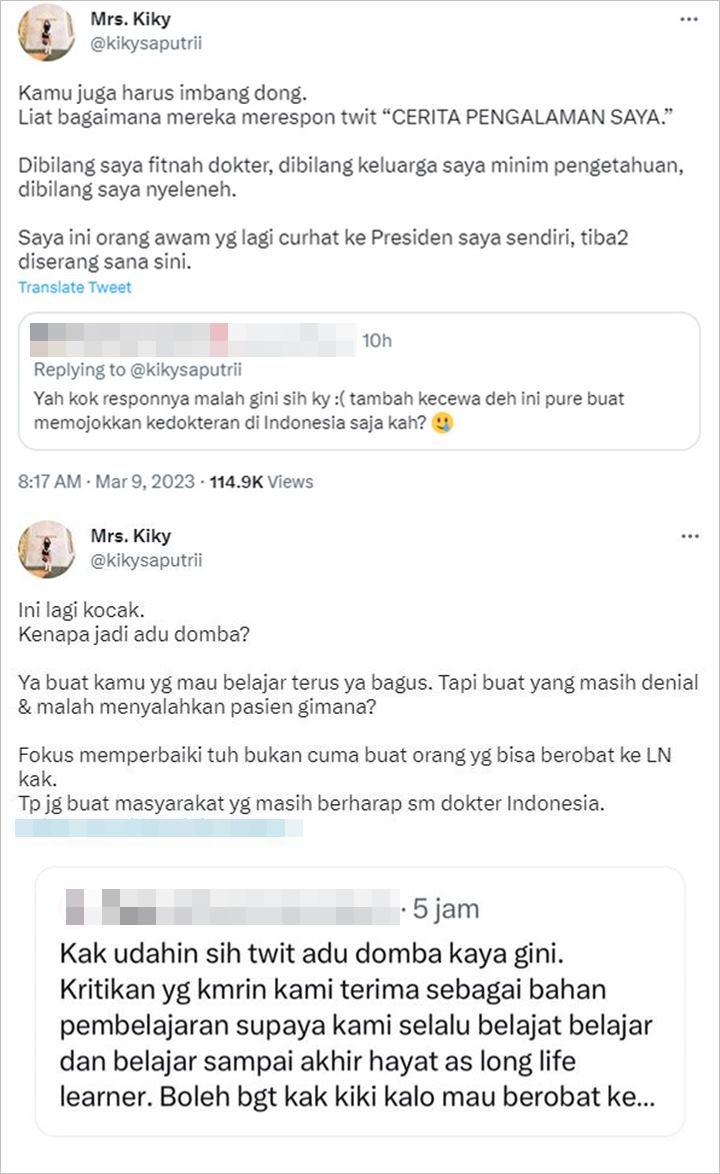 Kiky Saputri Naik Pitam Dirujak Sana-sini Hingga Dituduh Fitnah Dokter