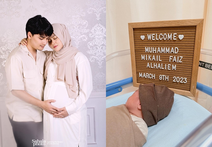 Henny Rahman Istri Alvin Faiz Melahirkan