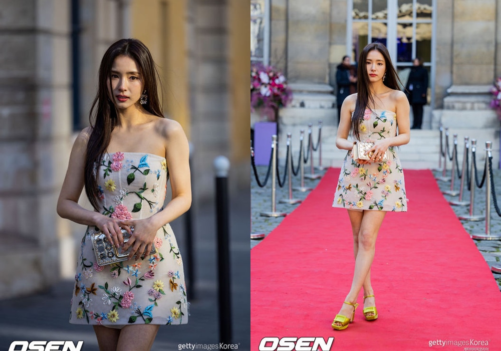 Shin Se Kyung Tampil Menawan dengan Gaya Chic di Paris Fashion Week