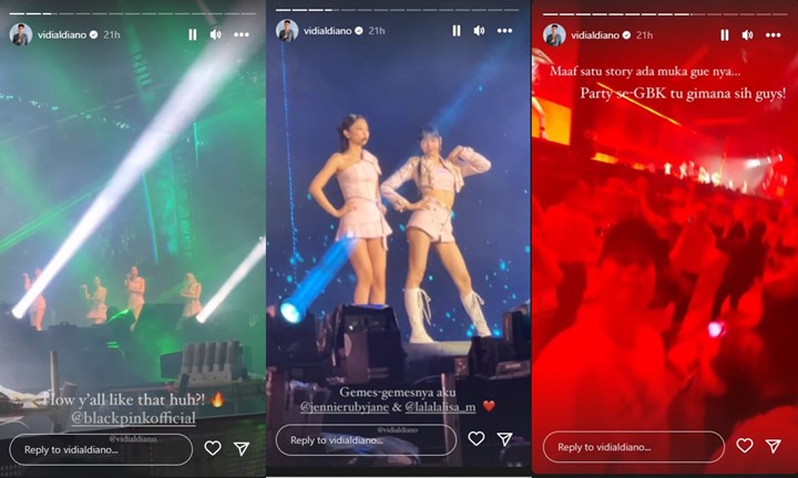 Ditodong Fancam BLACKPINK, Vidi Aldiano Menjelma Fansite di Konser \'BORN PINK\' Jakarta