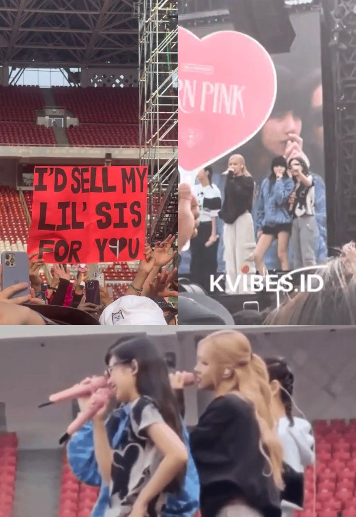 BLACKPINK Tanggapi Slogan \'Jual Adik\' Saat Souncheck Konser \'BORN PINK\' di Jakarta BLACKPINK Tanggapi Slogan \'Jual Adik\' Saat Souncheck Konser \'BORN PINK\' di Jakarta BLACKPINK Tanggapi Slogan \'Jual Adik\' Saat Souncheck Konser \'BORN PINK\' di Jakarta