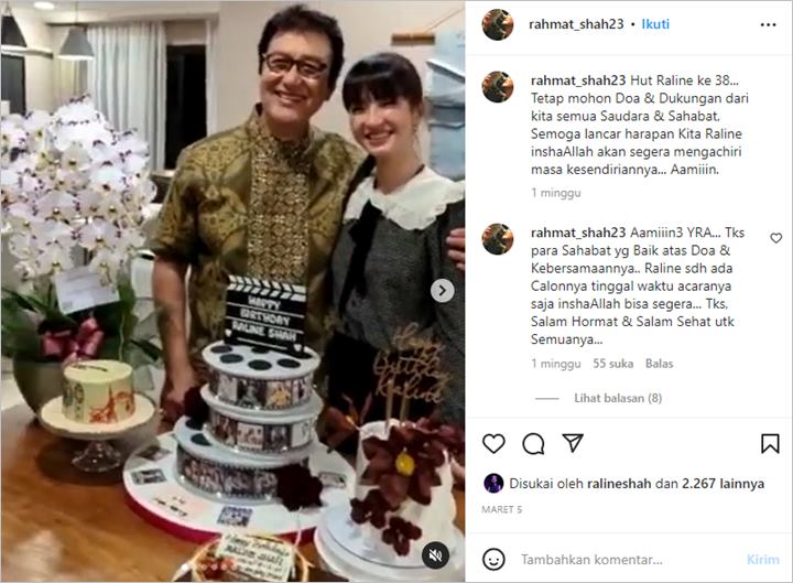 Heboh Raline Shah Dirumorkan Akan Segera Lepas Masa Lajang, Sang Ayah Sempat Bahas Soal Calon Mantu