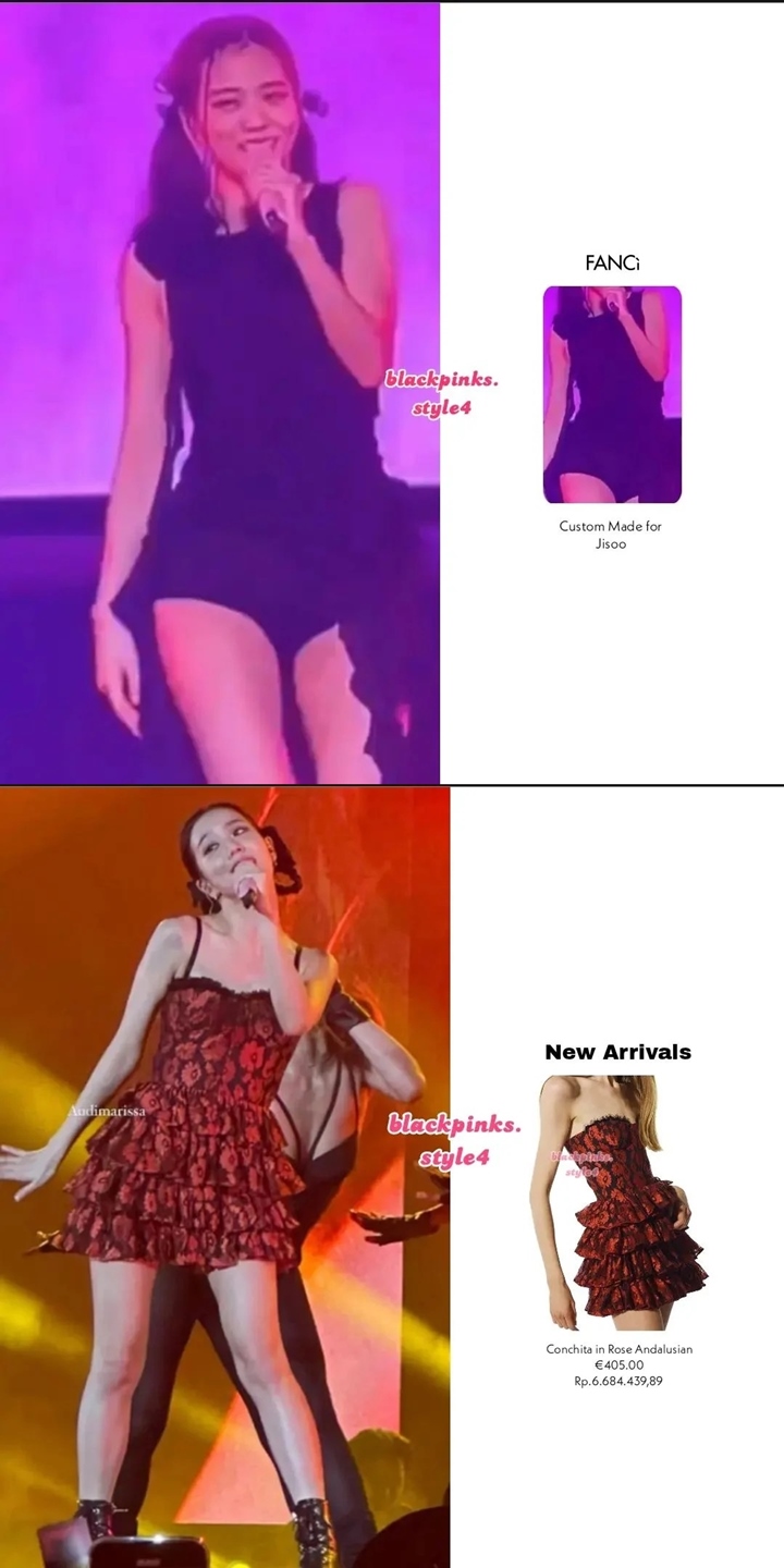 Berbagai Outfit BLACKPINK Selama di Konser Jakarta, Ada yang Pakai Baju Baru