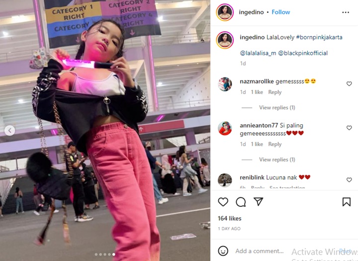 Wulan Guritno Berasa Ketemu Lisa BLACKPINK Cilik di Ultah Sahabat