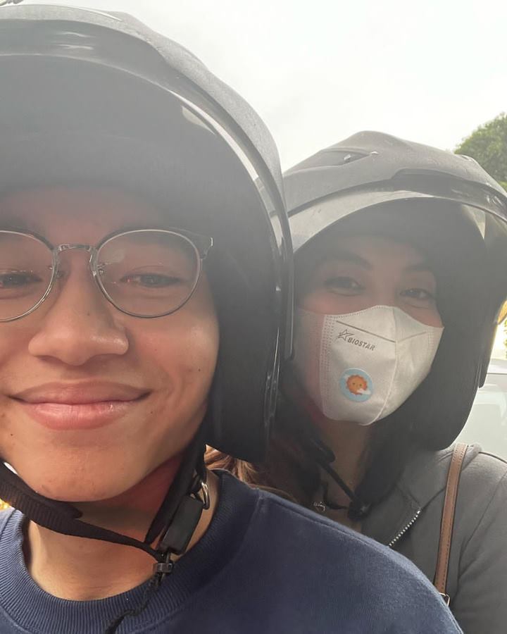 Momen Uwu Motoran Bareng