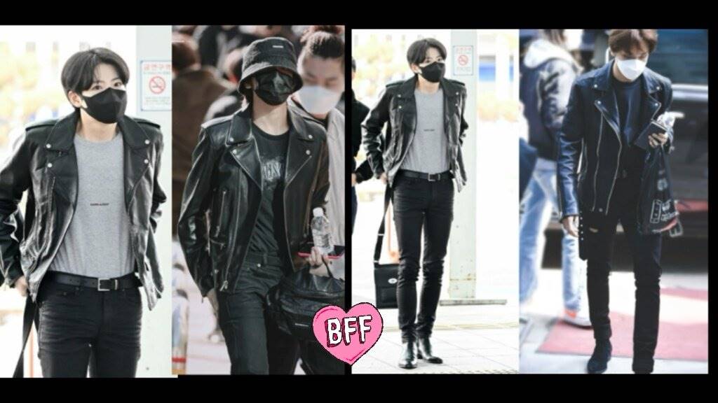 kemiripan style Haechan NCT dan Junkyu TREASURE