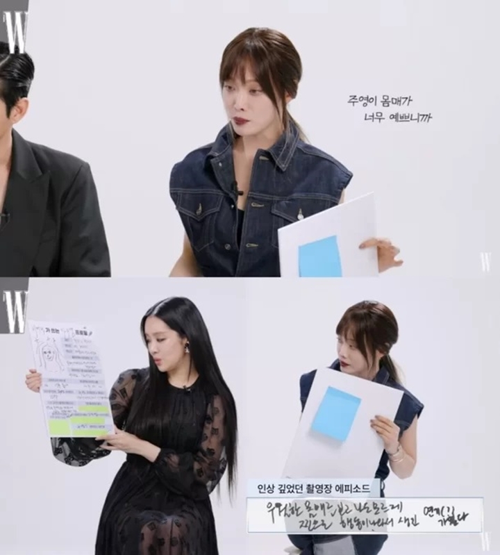 Kim Hieora Ketagihan Semprot Pewangi Ke Dada Cha Joo Young di Lokasi \'The Glory\'