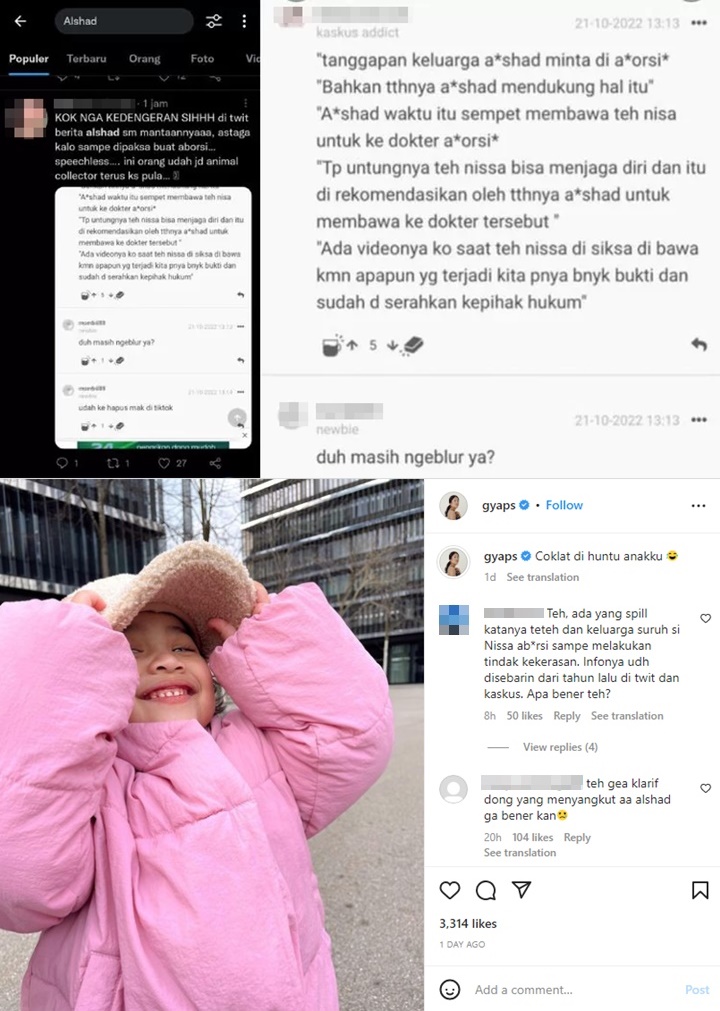 Kakak Alshad Ahmad Bungkam Usai Dituduh Desak Mantan Pacar Adik Lakukan Aborsi