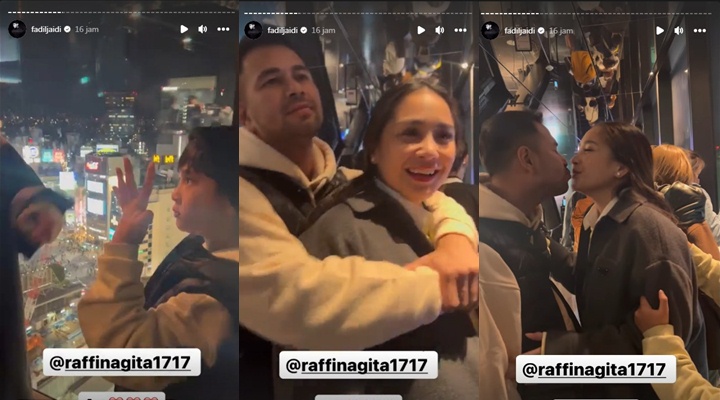Minta Adik Kembar, Rafathar Paksa Nagita Slavina Cium Raffi Ahmad
