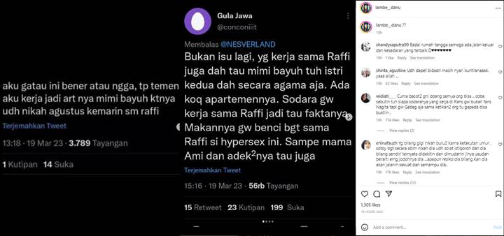 Raffi Ahmad dan Mimi Bayuh Diisukan Nikah Siri, Ameena Dicium Cogan Arab - Topik Pagi