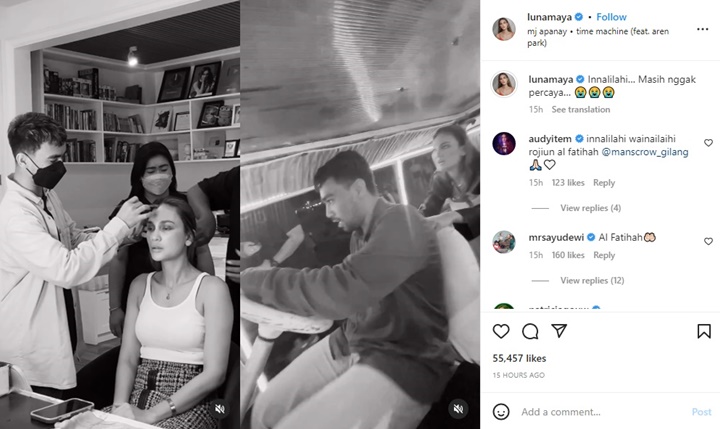 Luna Maya Berduka Kehilangan Sahabat Tercinta, Teman Artis Ikutan Kaget