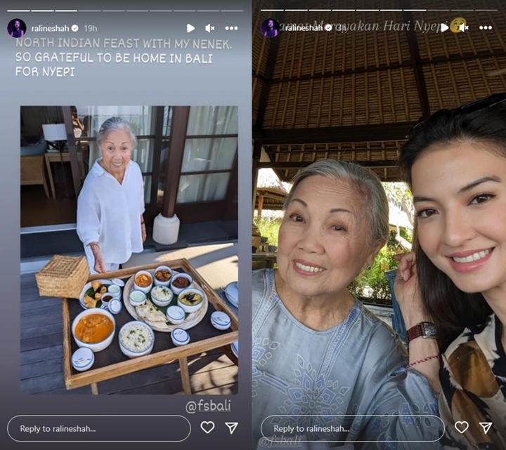 Raline Shah Cantik Bak Gadis Bali, Alasan Ikut Rayakan Nyepi Meski Muslim Disorot