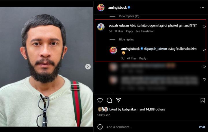 Reaksi Aming Saat Diajak Dugem, Alshad Ahmad Pamer Postingan Tak Terduga - Topik Pagi