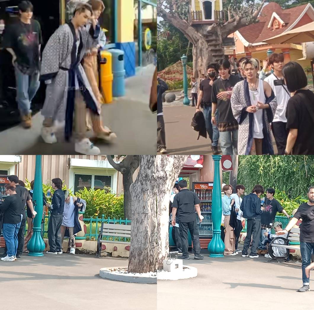 Choi Hyun Suk TREASURE memakai handuk kimono di Dufan