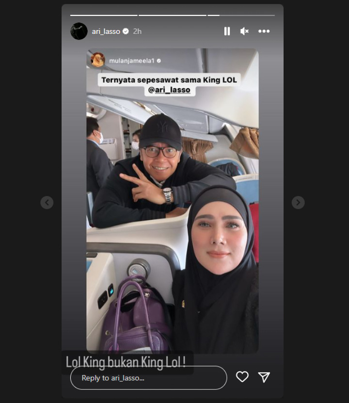 Ari Lasso Ngegas Usai Mulan Jameela Salah Sebut Jabatan Gengnya