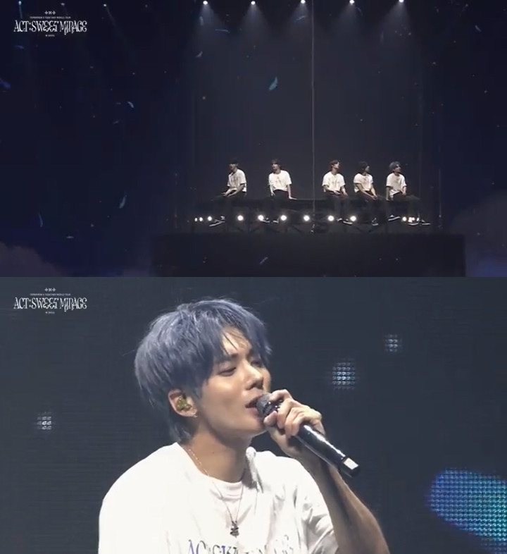 Belum Rilis, TXT Bawakan Lagu Spesial \'Blue Spring\' di Konser Auto Trending