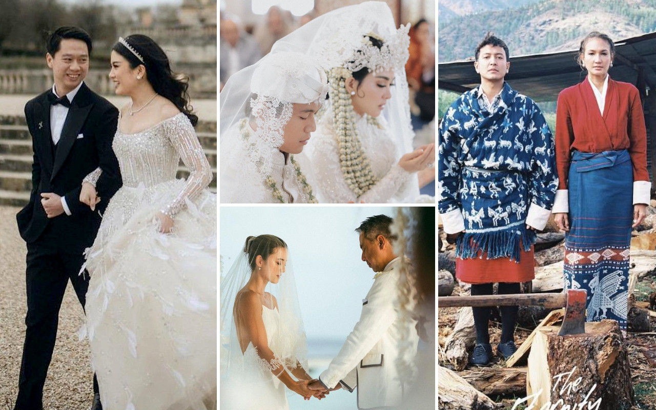 Kevin Sanjaya & Valencia Tanoe Bak Fairy Tale, 10 Potret Pernikahan Seleb Digelar Di Luar Negeri