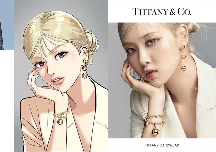 Fans Temukan Kemiripan Wajah Antara Rose dan Karakter di Webtoon 'The