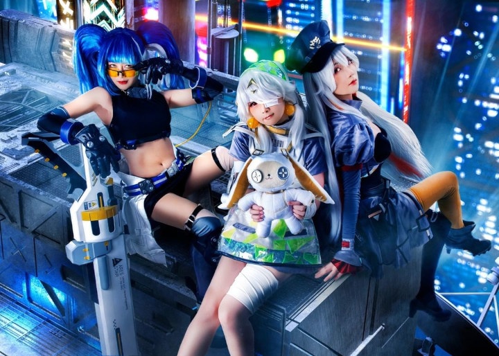 Cosplay Jadi Claudia Tower of Fantasy