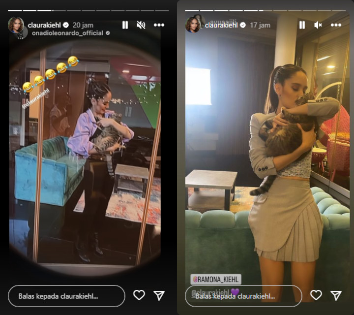 Cinta Laura Asyik Timang dan Ciumi Kucing, Onadio Leonardo: Kelakuan Orang Aneh