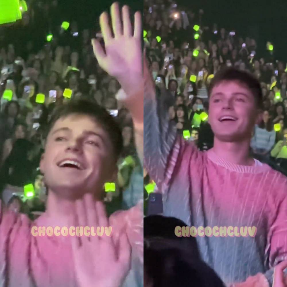 Hrvy nonton konser NCT Dream