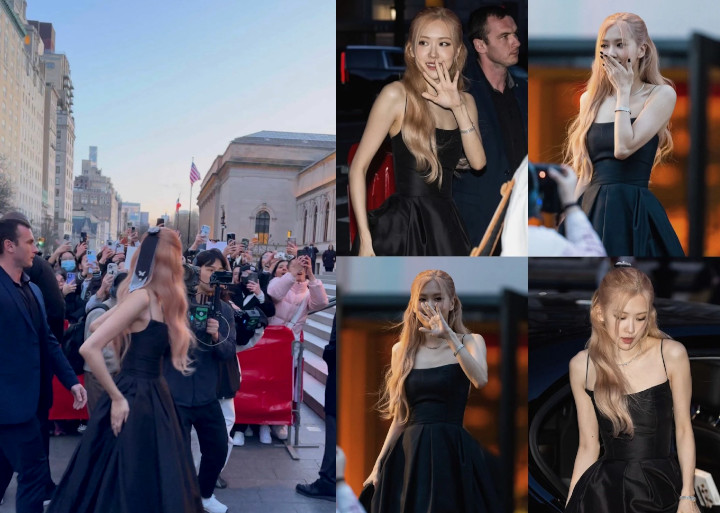 Rose BLACKPINK Tampil Bak Putri dengan Pita Tradisional Korea di New York